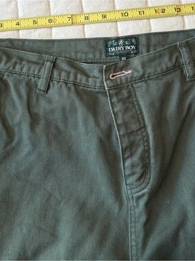 DAIRY BOY Women’s Olive Green Pants